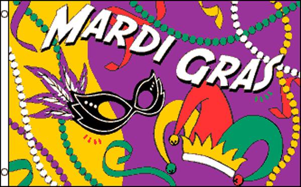 Mardi Gras Party  36"x 60"