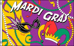 Mardi Gras Party  36"x 60"