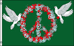 Peace Love &  Doves  36"x 60"
