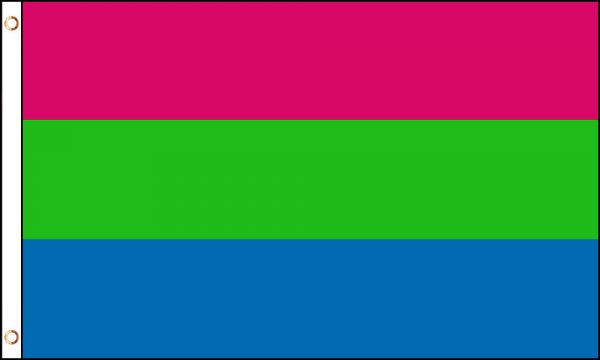 Rainbow Polysexual Pride  36"x60"