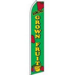 Local Grown Fruit Feather Banner 11.5'x2.5'