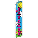Daycare Feather Banner 11.5'x2.5'