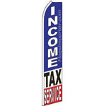 Income Tax Service Feather Banner 11.5'x2.5'