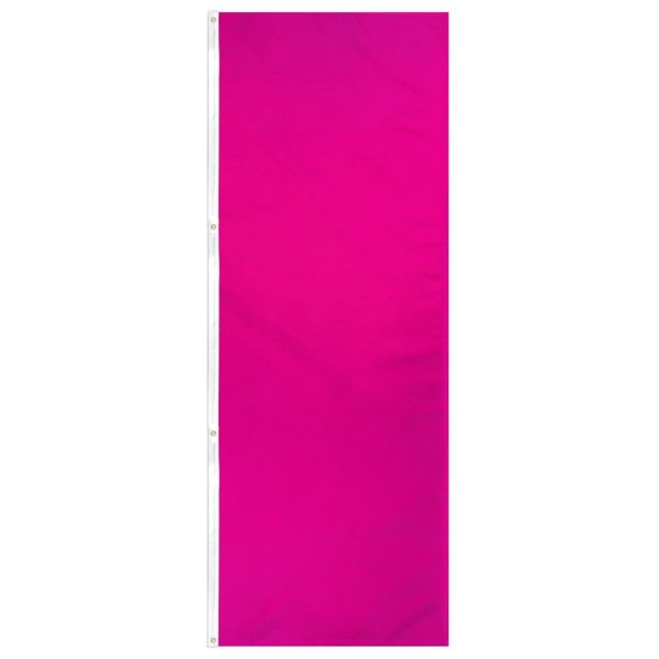 Banner, solid colour, Magenta 3'x8'