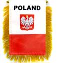 Poland eagle mini banner