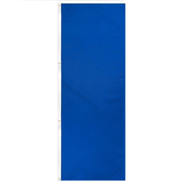 Banner, solid colour, Royal Blue 3'x8'