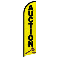 Feather Flags - Retail & Promotions - Auction - Standard - 11.5'x2.5'