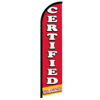 Feather Flags - Auto & Vehicle - Auto Certified Pre-Owned - Standard - 11.5'x2.5'