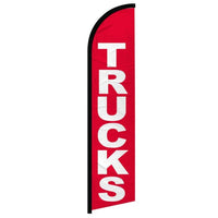 Feather Flags - Auto & Vehicle - Auto Trucks - Standard - 11.5'x2.5'