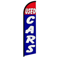 Feather Flags - Auto & Vehicle - Auto Used Car - Red/Blue - 11.5'x2.5'