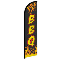 Feather Flags - Food & Drink - BBQ - Black - 11.5'x2.5'