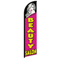 Feather Flags - Business & Local Services - Beauty Salon - Standard - 11.5'x2.5'