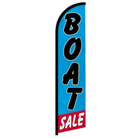 Feather Flags - Auto & Vehicle - Boat Sale - Standard - 11.5'x2.5'