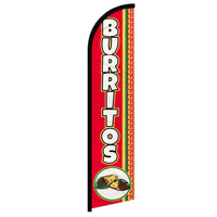 Feather Flags - Food & Drink - Burritos - Standard - 11.5'x2.5'