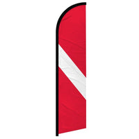 Feather Flags - Business & Local Services - Diver - Standard - 11.5'x2.5'