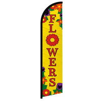 Feather Flags - Business & Local Services - Flowers - Standard - 11.5'x2.5'