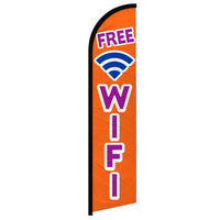 Feather Flags - Directional & General Use - Free Wifi - Standard - 11.5'x2.5'