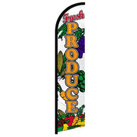 Feather Flags - Food & Drink - Fresh Produce - Standard - 11.5'x2.5'