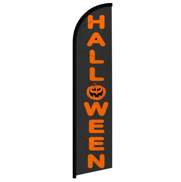 Feather Flags - Halloween - Halloween - Orange/Black - 11.5'x2.5'