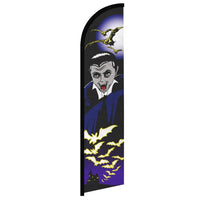 Feather Flags - Halloween - Halloween Vampire - Standard - 11.5'x2.5'