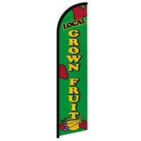 Feather Flags - Food & Drink - Locally Grown Fruit - Standard - 11.5'x2.5'