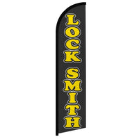 Feather Flags - Business & Local Services - Locksmith - Standard - 11.5'x2.5'