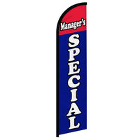 Feather Flags - Retail & Promotions - Managers Special - Standard - 11.5'x2.5'