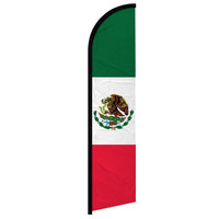 Feather Flags - Directional & General Use - Mexico - Standard - 11.5'x2.5'