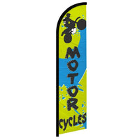 Feather Flags - Auto & Vehicle - Motorcycles - Standard - 11.5'x2.5'