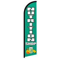 Feather Flags - Business & Local Services - Nutrition - Standard - 11.5'x2.5'