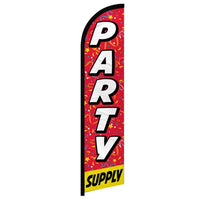 Feather Flags - Retail & Promotions - Party Supplies - Standard - 11.5'x2.5'