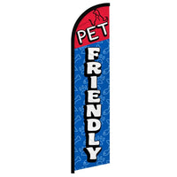 Feather Flags - Business & Local Services - Pet Friendly - Standard - 11.5'x2.5'