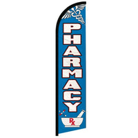 Feather Flags - Business & Local Services - Pharmacy - Standard - 11.5'x2.5'