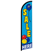 Feather Flags - Retail & Promotions - Sale Balloons - Standard - 11.5'x2.5'