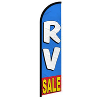 Feather Flags - Auto & Vehicle - Sale RV - Standard - 11.5'x2.5'