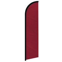 Feather Flags - Solid Colors - Solid - Burgundy - 11.5'x2.5'