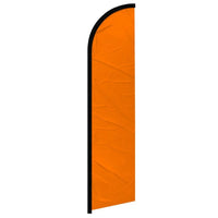 Feather Flags - Solid Colors - Solid - Orange - 11.5'x2.5'