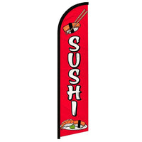 Feather Flags - Food & Drink - Sushi - Standard - 11.5'x2.5'