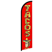 Feather Flags - Food & Drink - Taco - Standard - 11.5'x2.5'