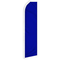 Blade Flags - Solid Colors - Solid - Royal Blue - 11.5'x2.5'