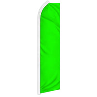 Blade Flags - Solid Colors - Solid - Neon Green - 11.5'x2.5'