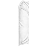 Blade Flags - Solid Colors - Solid - White - 11.5'x2.5'