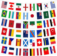 FIFA World Cup 48 country Pennant 12"x 18"