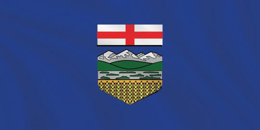 Alberta Flags printed nylon