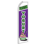 Frozen Yogurt Blade Banner 11.5'x2.5'