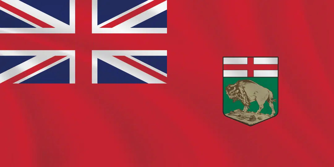 Manitoba Flags Printed nylon