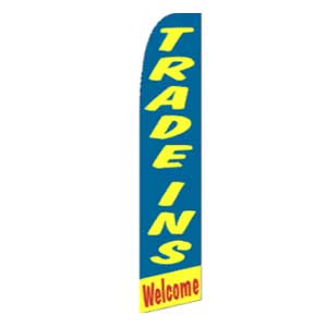 Trade ins Welcome Blade Banner 11.5'x2.5'