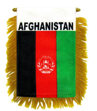 4x6 Afghanistan handheld flag with staff