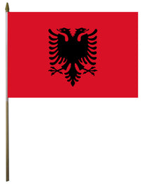 Albania flag detail view