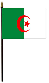 Algeria flag size comparison